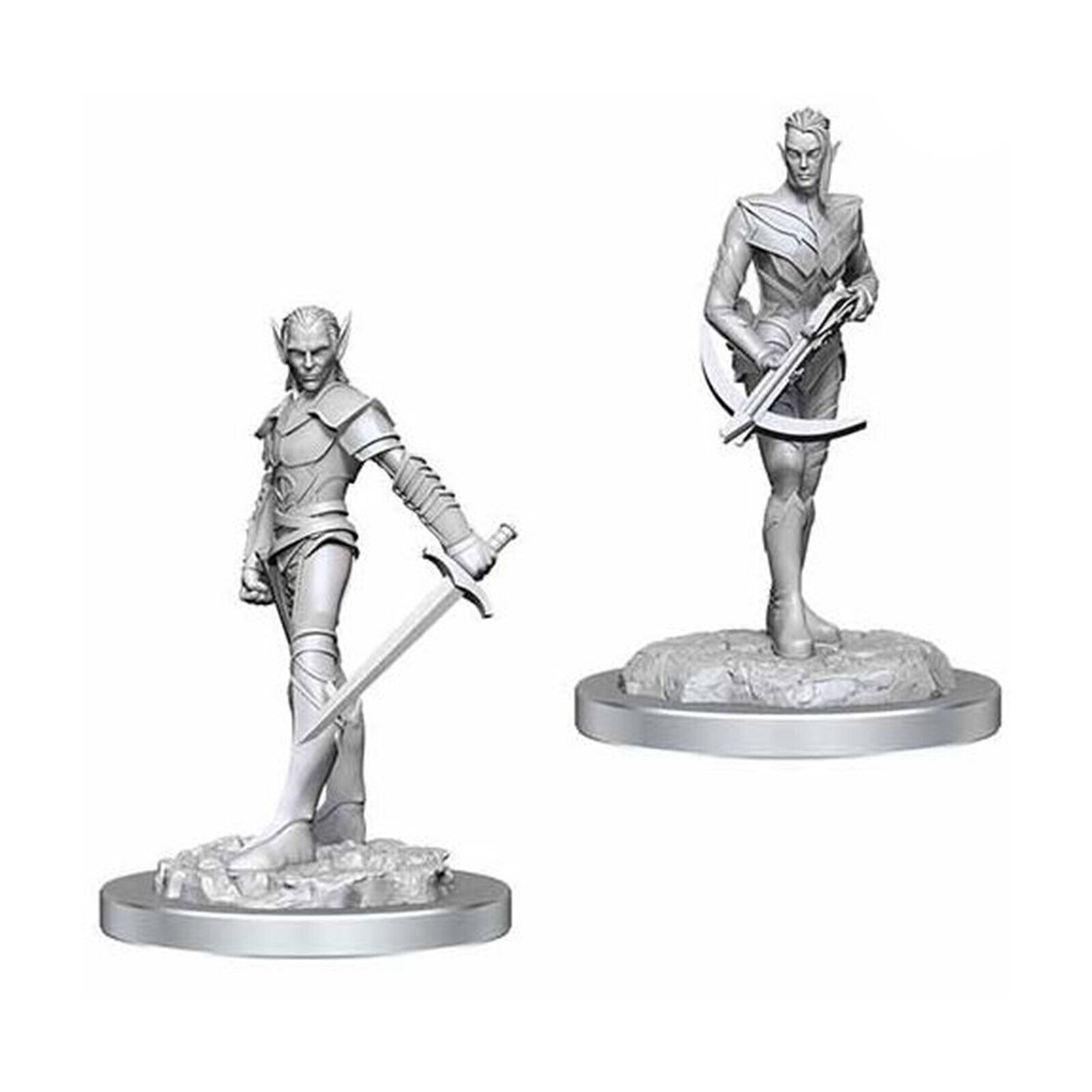 D&D Nolzur’s Marvelous Miniatures – Drow Male Fighter