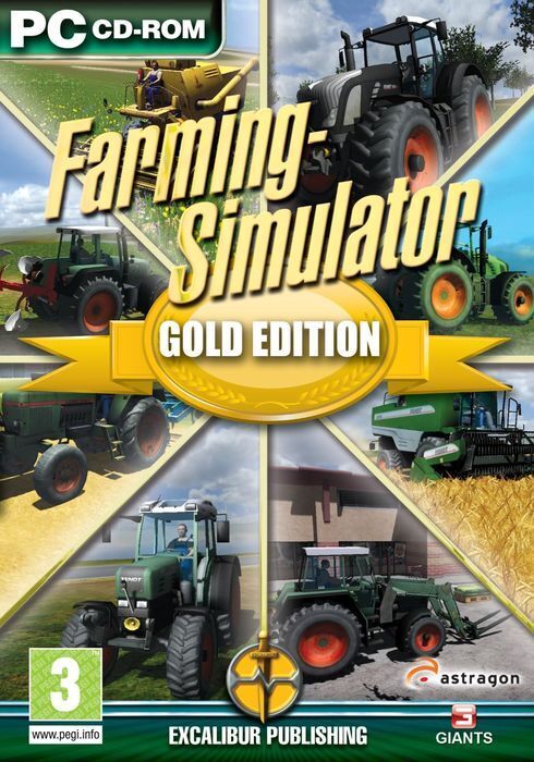 Farming Simulator – Gold Edition for Windows PC CD/DVD