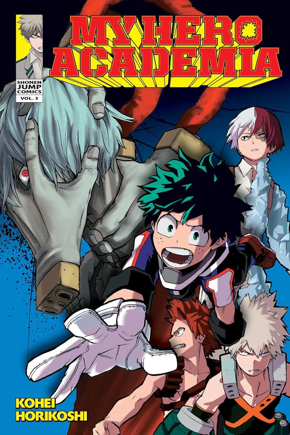 My Hero Academia Volume 3: All Might Paperback – 9 Feb. 2016, ISBN: 9781421585109