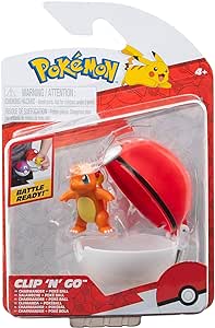 Pokémon Clip ‘N’ Go Charmander and Poké Ball