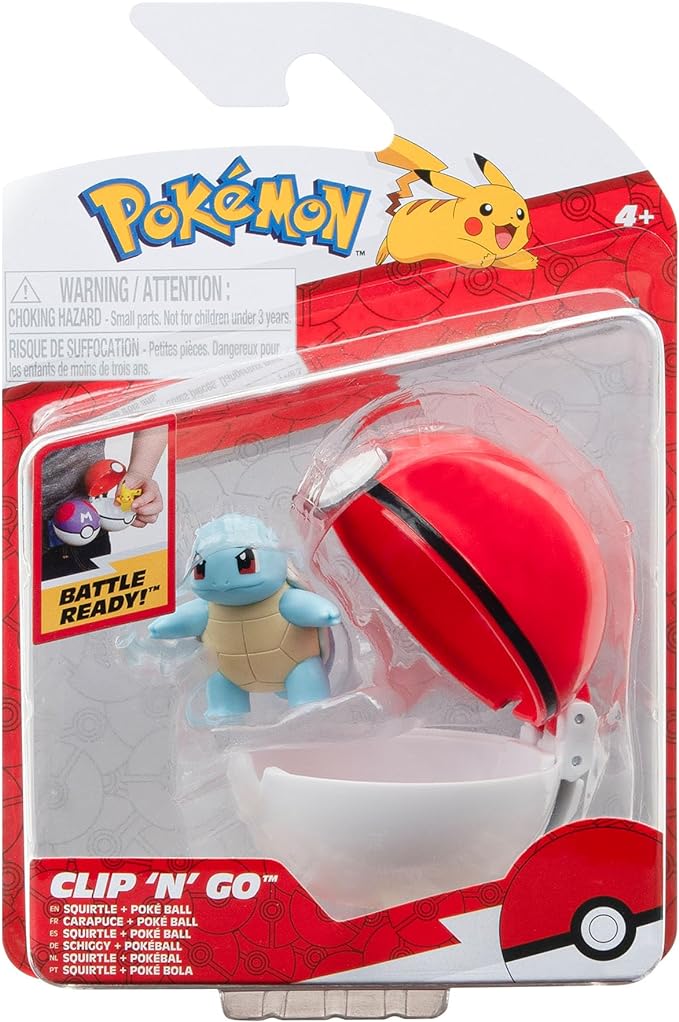 Pokémon Clip ‘N’ Go Squirtle and Poké Ball