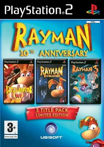 Rayman 10th Anniversary 3 Title Pack