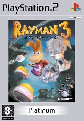 Rayman 3 – Hoodlum Havoc – Platinum – Sony Playstation 2 – Complete with Manual