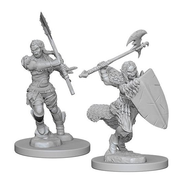 Wizkids Pathfinder Miniatures – Deep Cuts – Female Half-Orc Barbarian