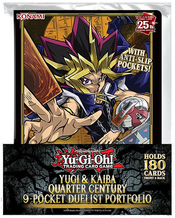 Yu-Gi-Oh! – Yugi & Kaiba Quarter Century 9-Pocket Duelist Portfolio