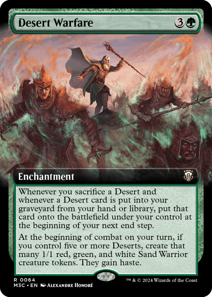 Magic: The Gathering card: Desert Warfare, Enchantment