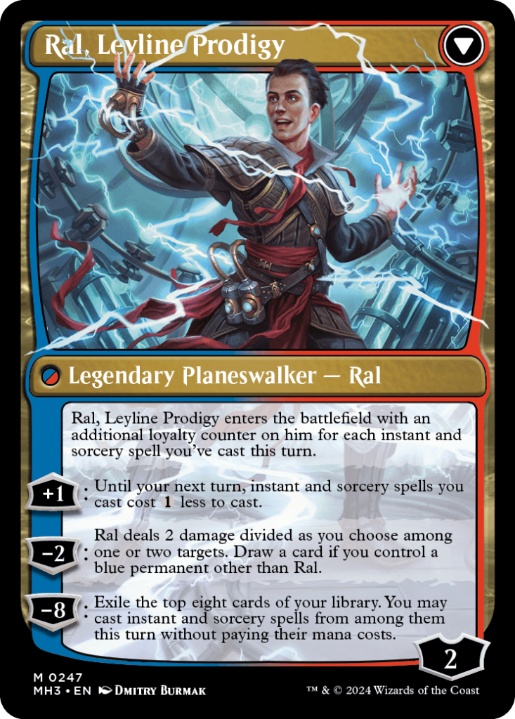 Magic: The Gathering card: Legendary Planeswalker - Ral