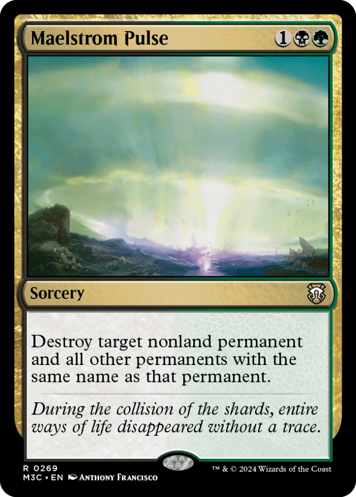 Magic: The Gathering card: Maelstrom Pulse, Sorcery