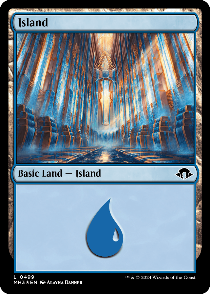 Magic: The Gathering card: Island, Basic Land