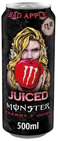 Monster Juiced Energy Bad Apple Flavour