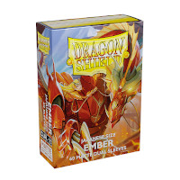 Dragon Shield - Dual Matte Japanese Size Sleeves - Ember