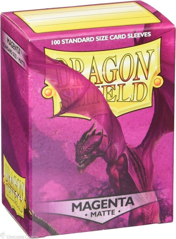 Dragon Shield - Matte Standard Size Sleeves - Clear