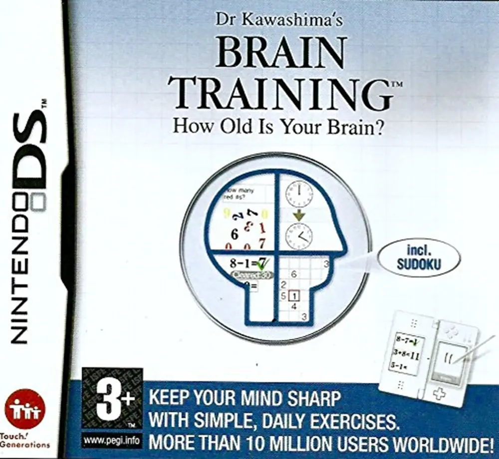 Dr Kawashima’s Brain Training: How Old Is Your Brain (Nintendo DS)