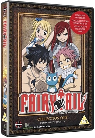 Fairy Tail: Collection 1 Ep 1-24 (DVD)