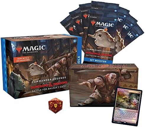 Magic: The Gathering – D&D Battle for Baldurs Gate Commander Legends Bundle