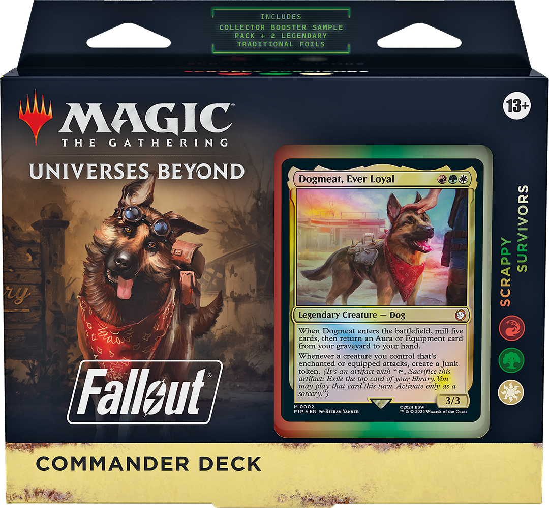 MTG Fallout Commander Deck: Scrappy Survivors