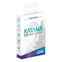 Ultimate Guard – Katana Precise-Fit Sleeves Standard Size – Transparent 100pk