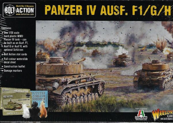 Warlord Games Panzer IV Ausf. F1/G/H medium tank (plastic)