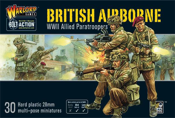 Warlord Games Bolt Action British Airborne WWII Allied Paratroopers