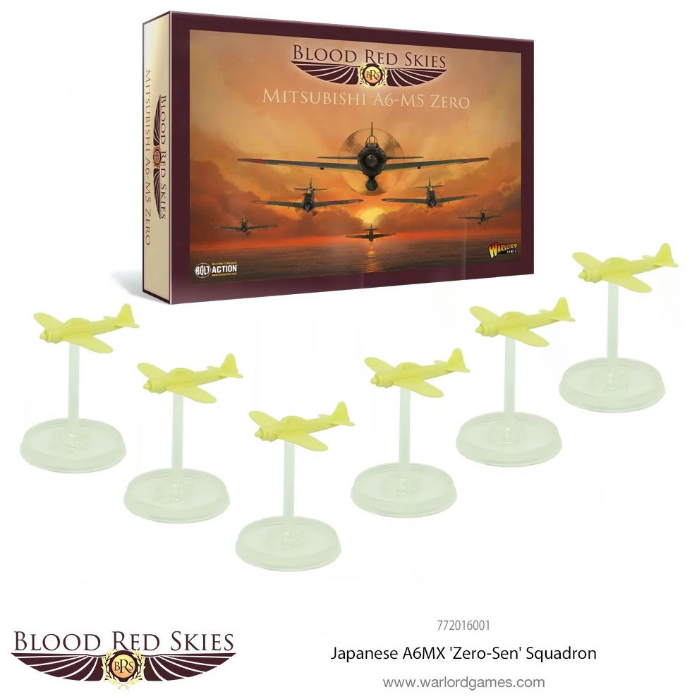 Warlord Games Blood red Skies Mitsubishi A6-M5 Zero