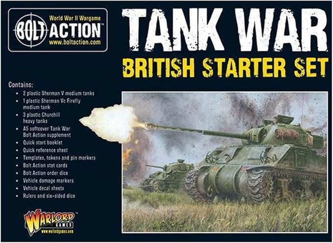 Warlord Games Bolt Action - British Tank War Starter Set