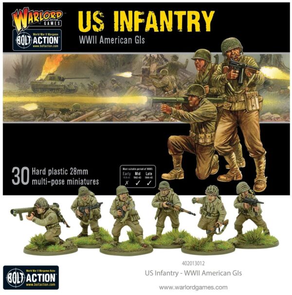 Warlord Games: US Infantry - WWII American GIs