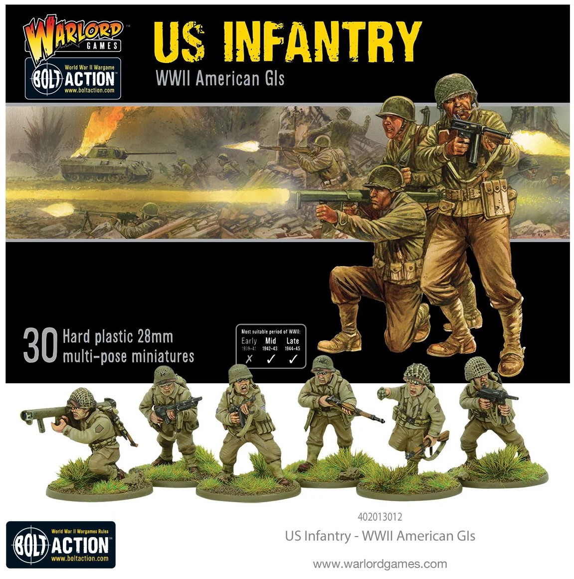 Warlord Games: US Infantry – WWII American GIs