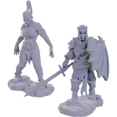 Wizkids Pathfinder Miniatures – Deep Cuts – Plague Zombie & Skeletal Champion