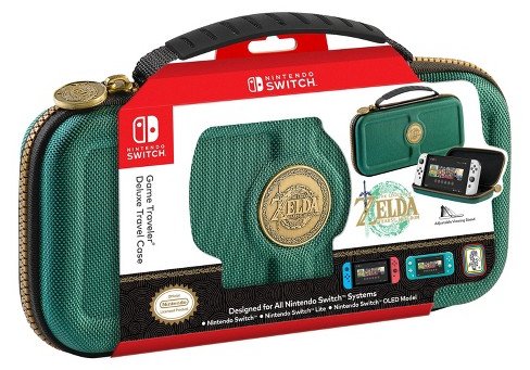 Zelda TOTK Green Switch Case