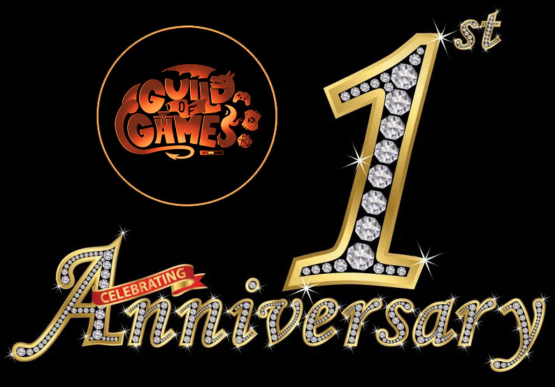 Guild of Games 1 Year Anniversary