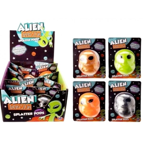 Alien Invasion Splatter Pods