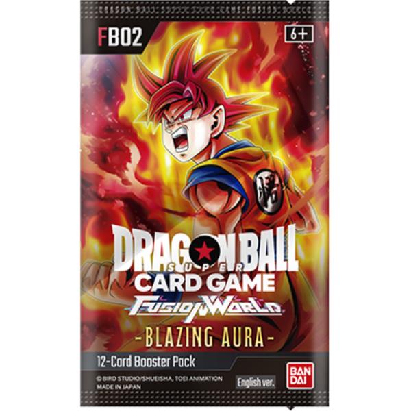 Dragon Ball Super Card Game Fusion World - Blazing Aura (FB02) Booster Packs