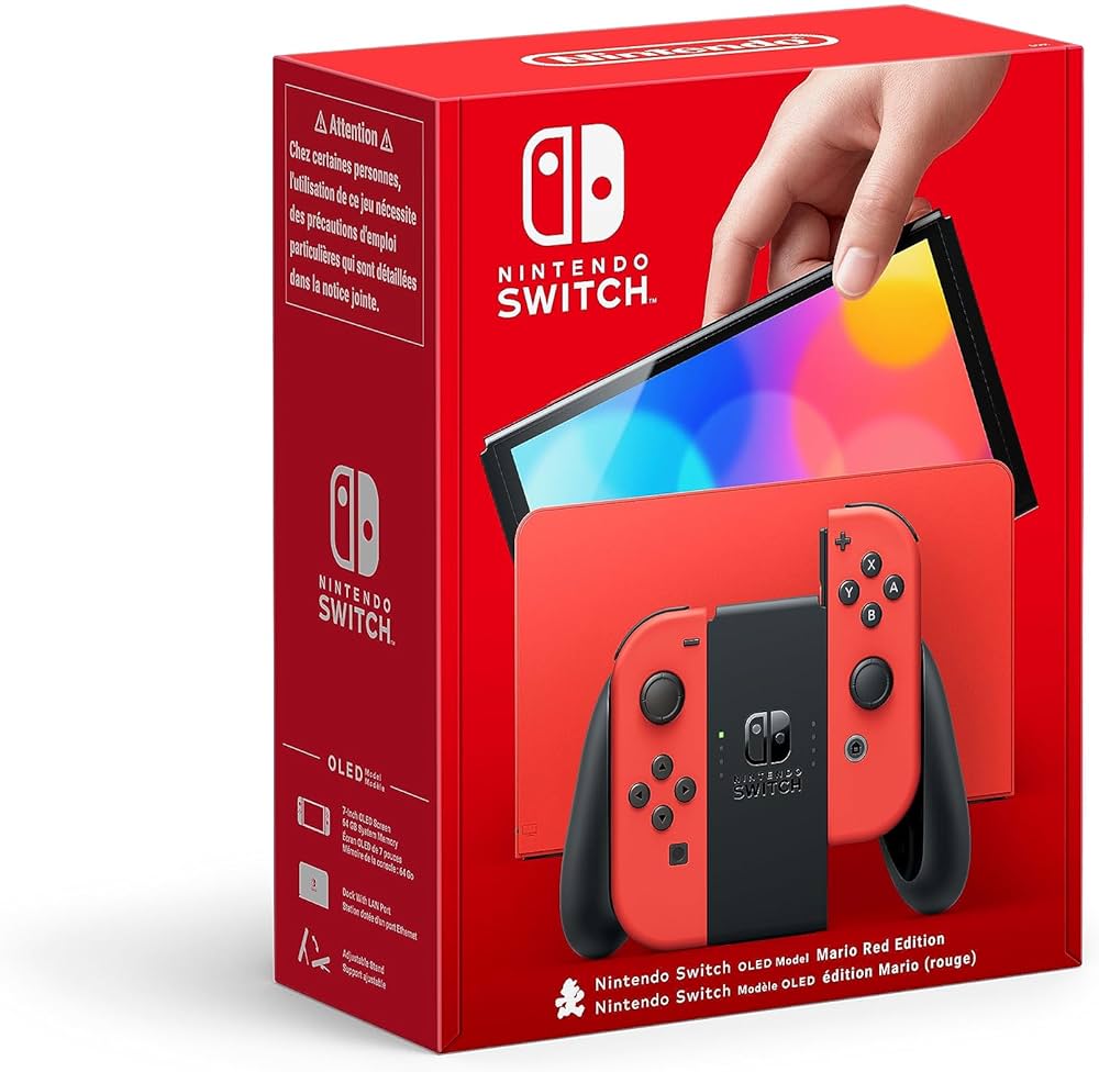 Nintendo Switch OLED Mario Red Edition