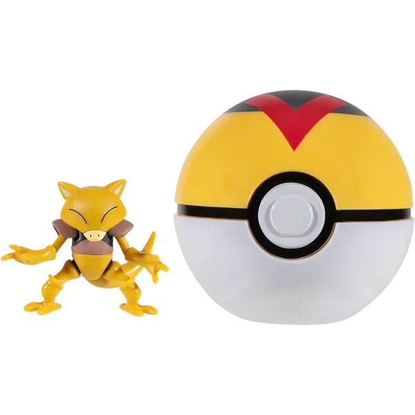 Pokémon Clip ‘N’ Go Abra and Level Ball Playset, 2 pcs.