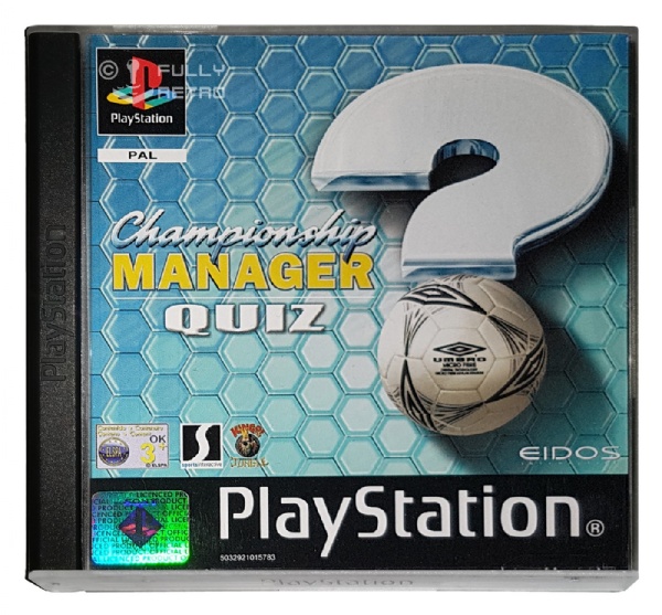 Championship Manager Quiz PS1