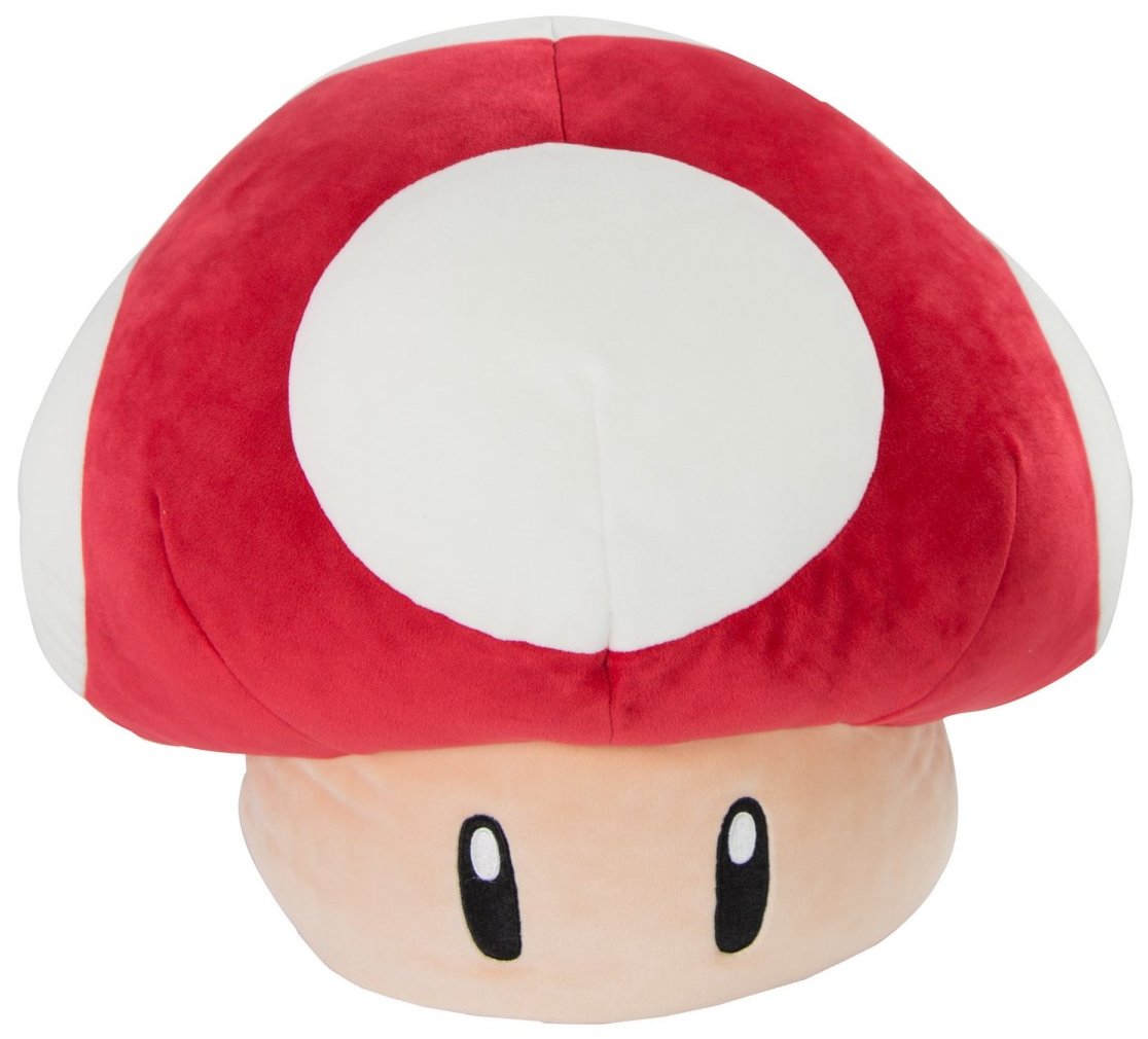 Club Mocchi Mocchi – Mario Kart – Large Plush Mushroom