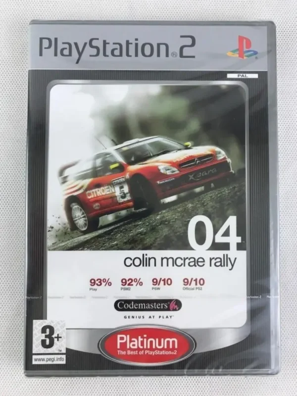 Colin McRae Rally 4 Platinum PS2 PlayStation 2 Video Game