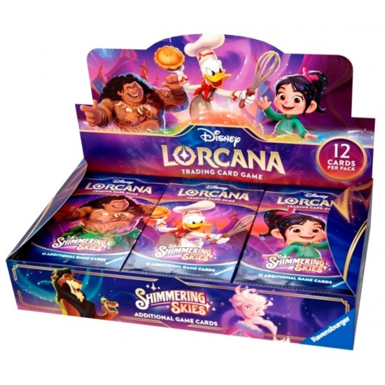 Disney Lorcana Shimmering Skies Booster Packs