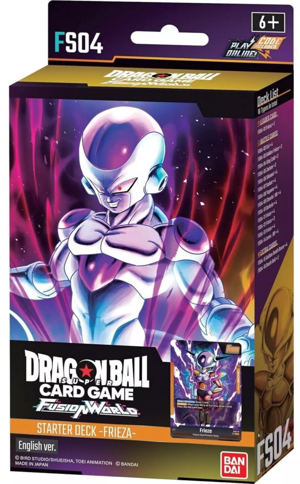 dragon ball super card game - fusion world starter deck fs04 Frieza