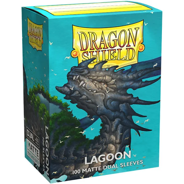 Dragon Shield - Dual Matte Standard Size Sleeves 100pk - Lagoon