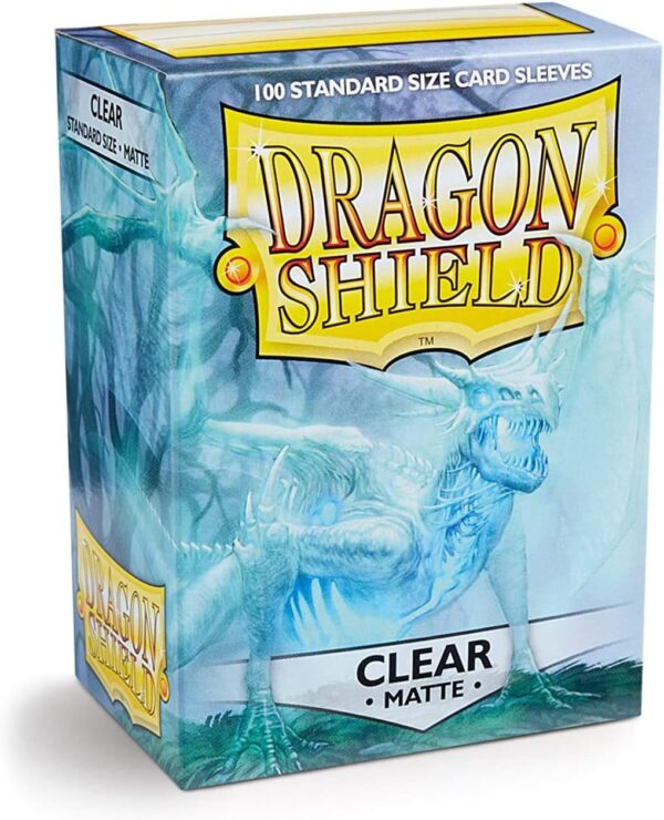 Dragon Shield - Matte Japanese Size Sleeves - Clear