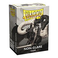 Dragon Shield - Matte Standard Size Sleeves -Non Glare Clear