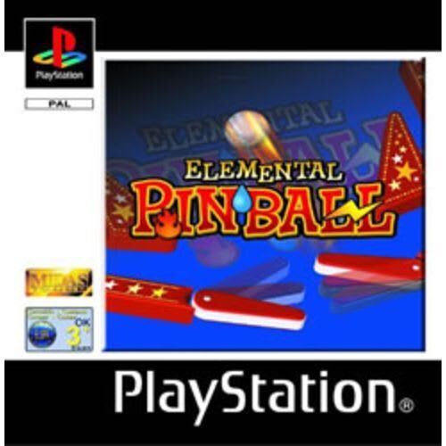 Elemental Pinball (Playstation PS1 Game)