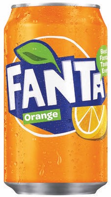 Fanta Orange 330ml Can