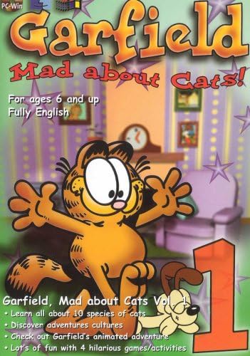 Garfield Mad About Cats Vol 1 for ages 6 and up.