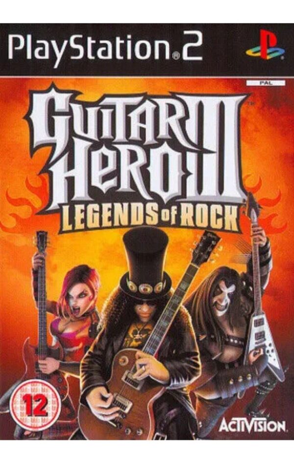 Guitar Hero III Ledgends of Rock PS2