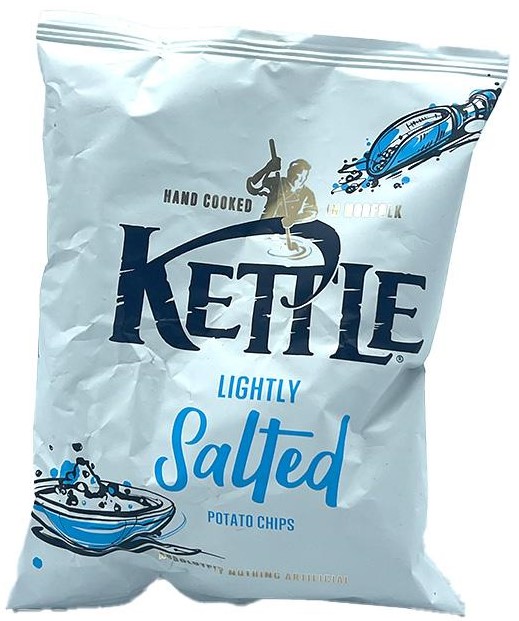 Kettle Chips - Lightly Salted Potato Chips - Vegan - 25g