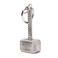 Marvel - Thor Hammer Mjolnir 3D Metal Keychain