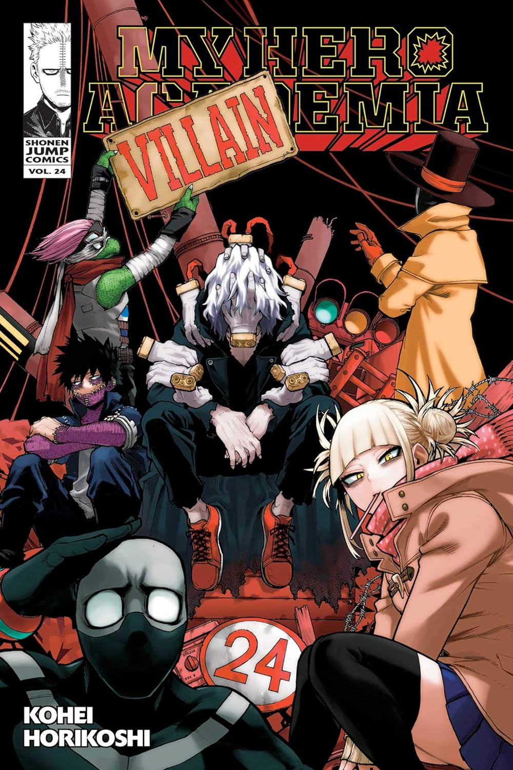 My Hero Academia, Vol. 24 Villain, ISBN: 9781974711208