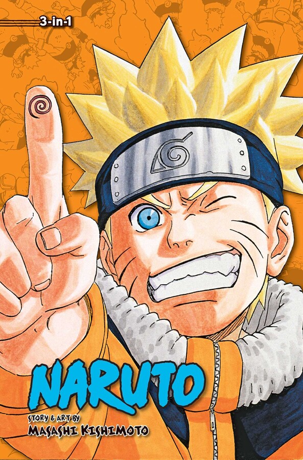 Naruto (3-in-1 Edition), Vol. 8 - Includes vols. 22, 23 & 24